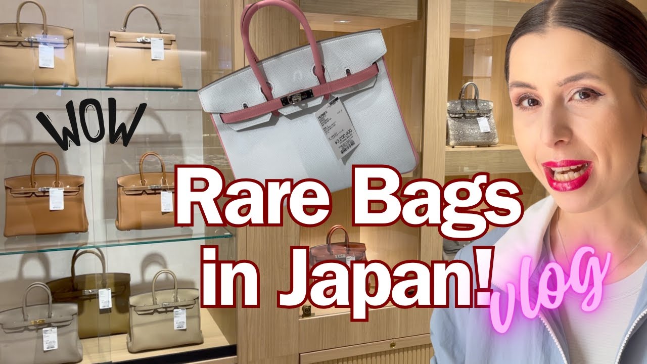 Стены Birkins 😱 Шопинг сумок в Синдзюку, Япония! Hermes, Louis Vuitton, Chanel, видеоблог Tokyo