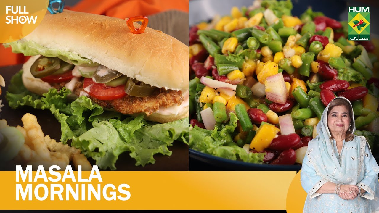 Supreme Chicken Sandwiches & Mango Bean Salad | Masala Morning | Shireen Anwar | 7 July | MasalaTv