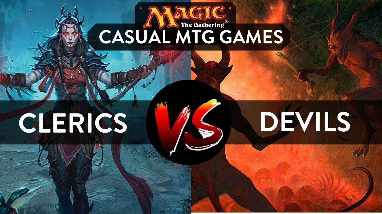 CASUAL MTG GAMEPLAY: Cleric Tribal (Orhzov) vs Devil Tribal ( Rakdos)