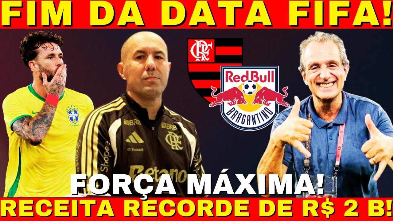 CLUBE ESPANHOL DEVE R$ 10 MILH&Otilde;ES AO FLAMENGO | FLAMENGO COMPLETO CONTRA O BRAGANTINO |