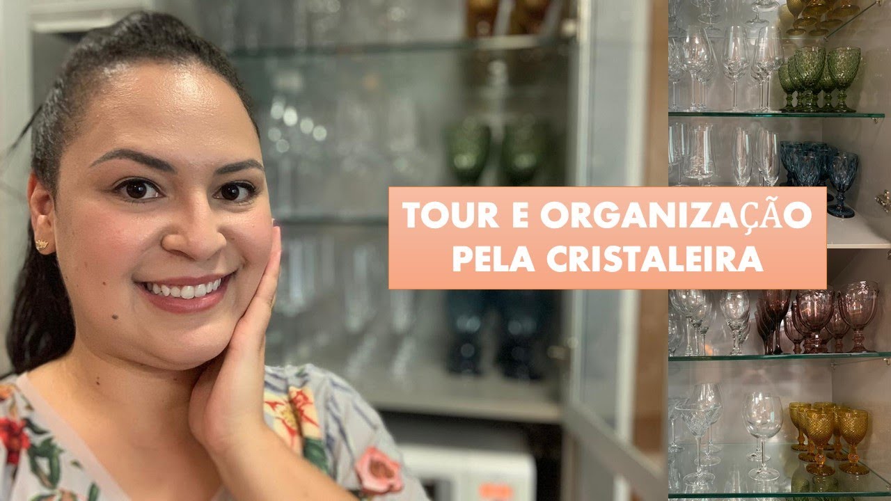TOUR PELA CRISTALEIRA | CRISTALEIRA NA COZINHA | CRISTALEIRA DE VIDRO | CRISTALEIRA PLANEJADA