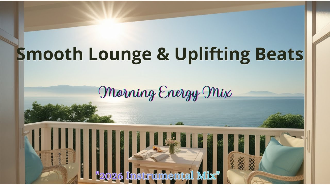 Smooth Lounge & Feel-Good Beats Mix | Uplifting Morning