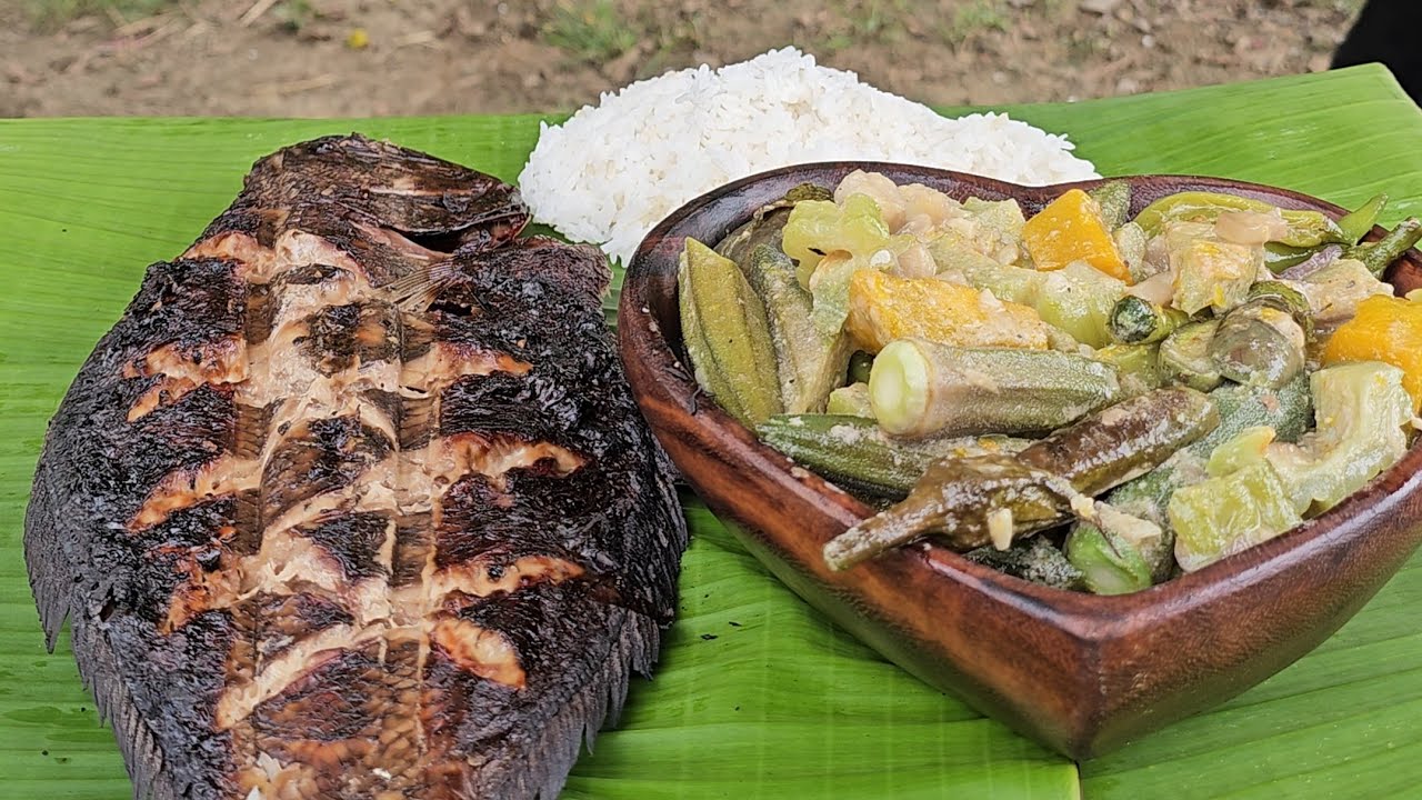 TAMPAL POKE SA KAWAYAN + GINATAANG PAKBET | PAGKAING BUKID | OUTDOOR COOKING |Team AgustinTV