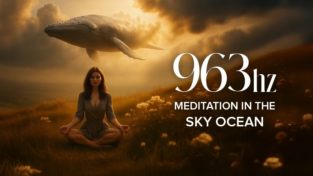 Meditation in the Sky Ocean 🌊 | 963 Hz Deep Healing & Inner Peace