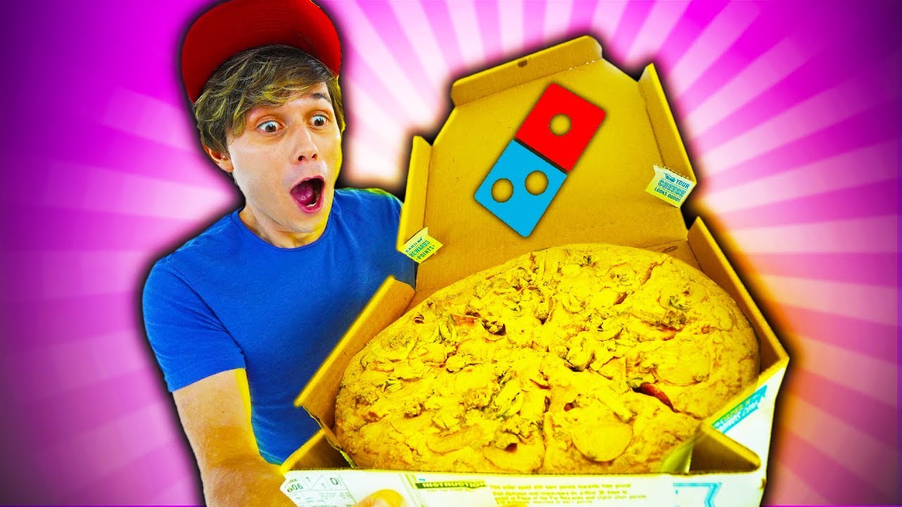 COMPREI A PIZZA DE OURO SECRETA DA DOMINO'S