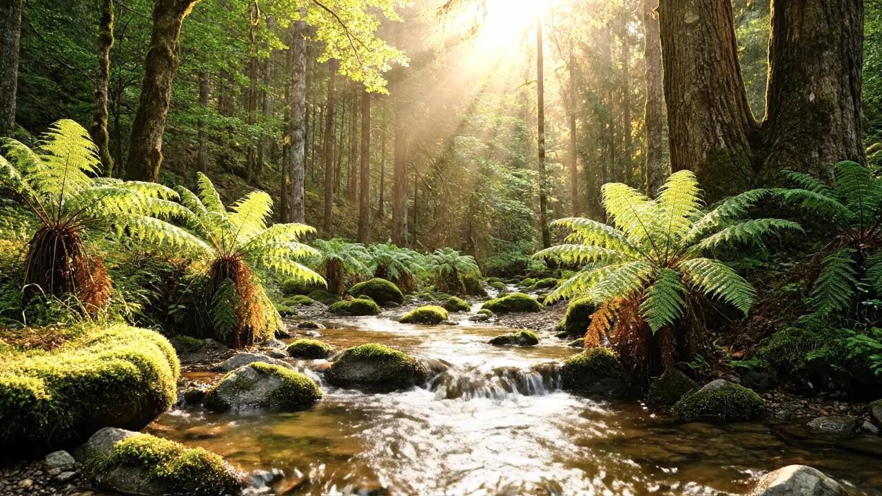 Tranquil Release Stress Relief Medicine in Misty River Dawn for Better Focus 🌼