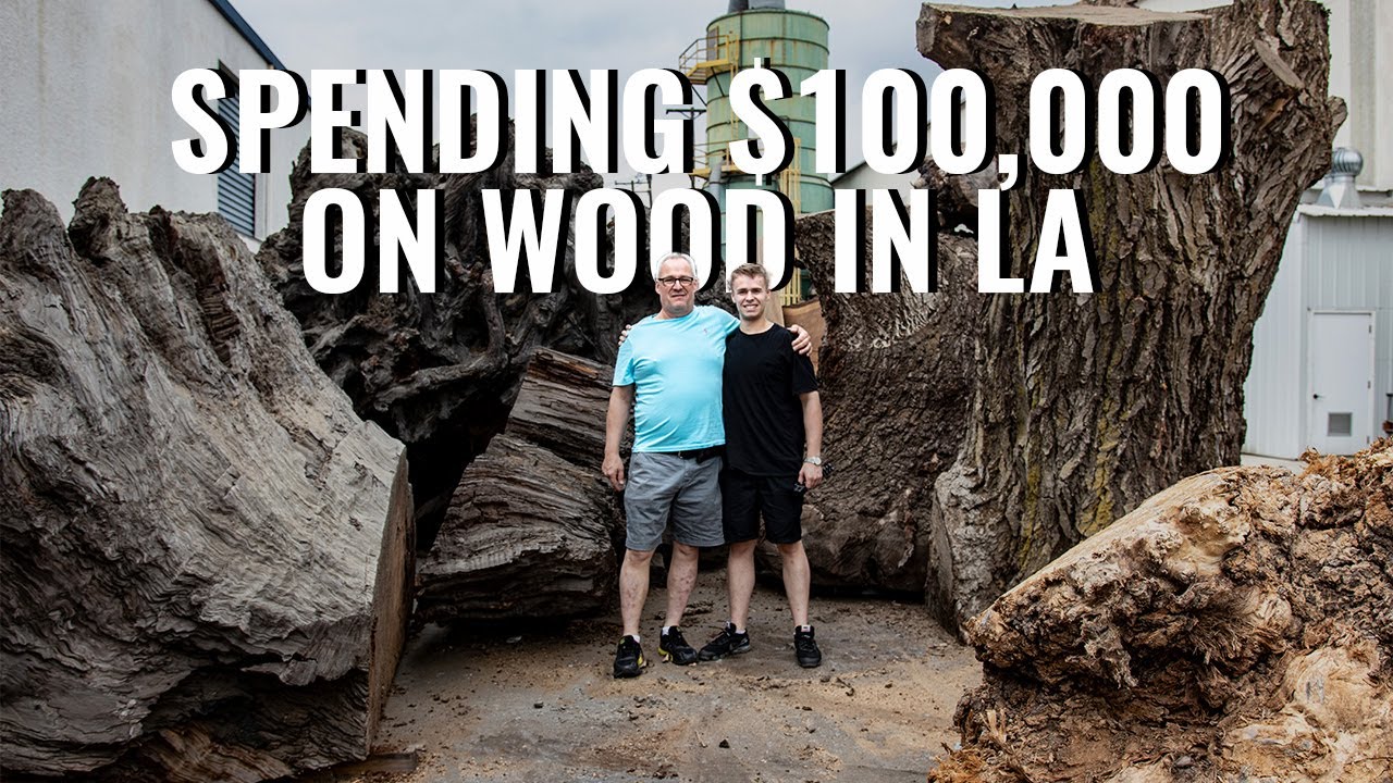 Buying $100,000 of Wood in LA -  GL Veneer Part 1