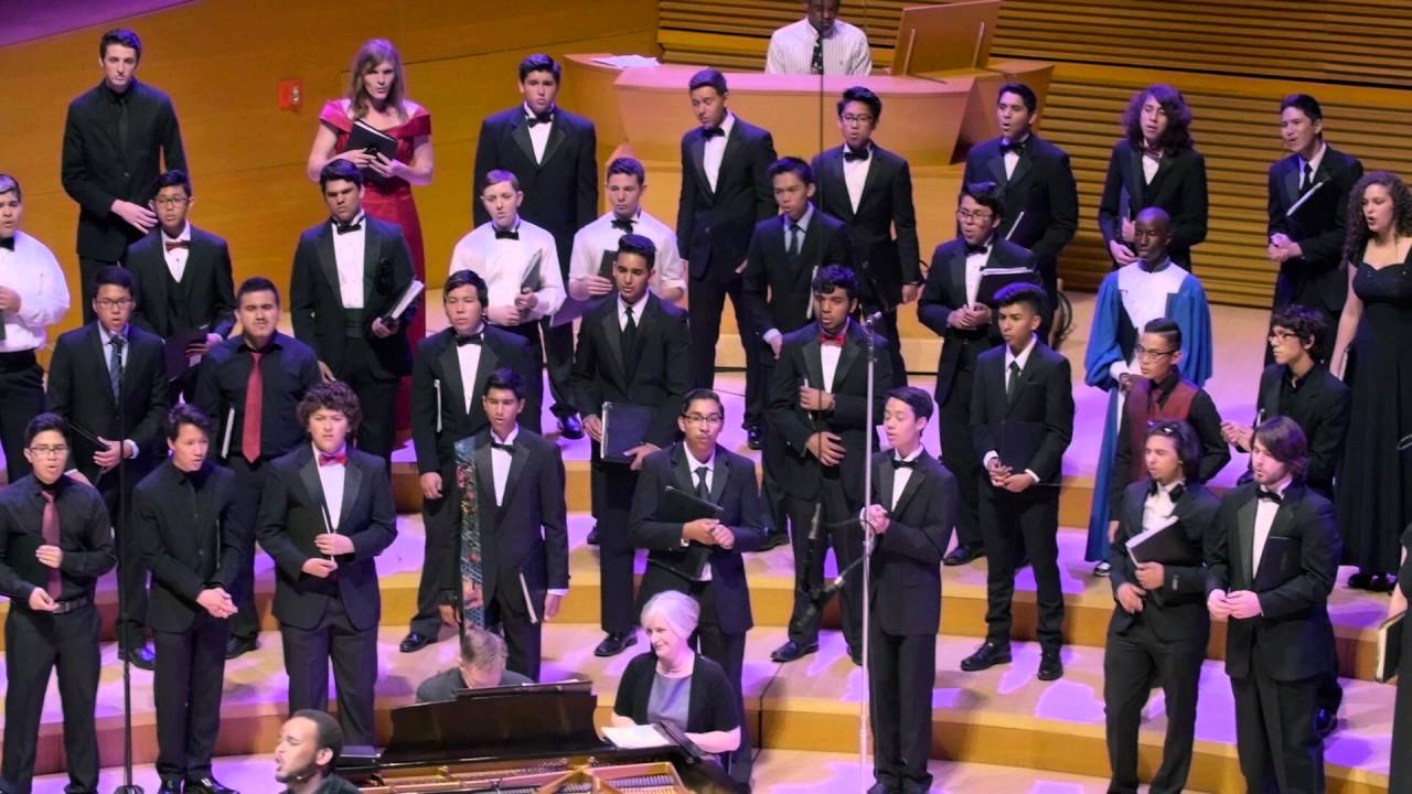 1,000 Students sing Purple Rain at Walt Disney Concert Hall