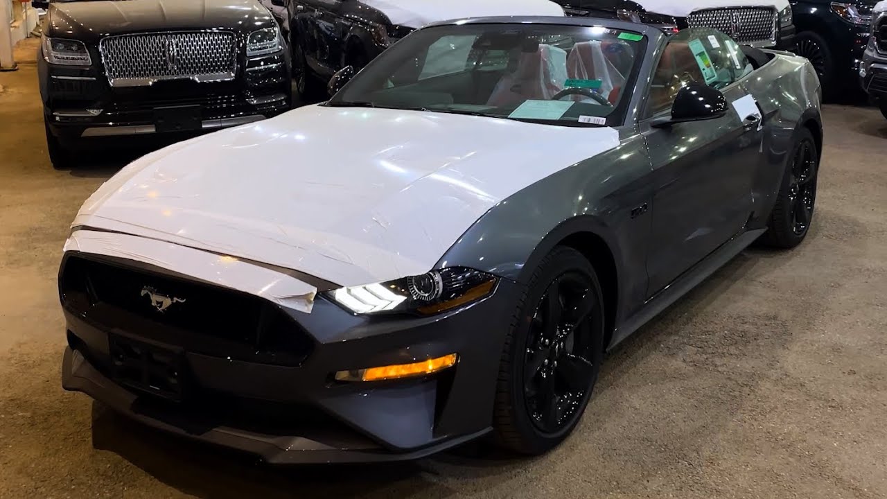 موستنج GT 2021 بريميوم فل كامل كشف داخلية باللون الاحمر جميل اللون 😍