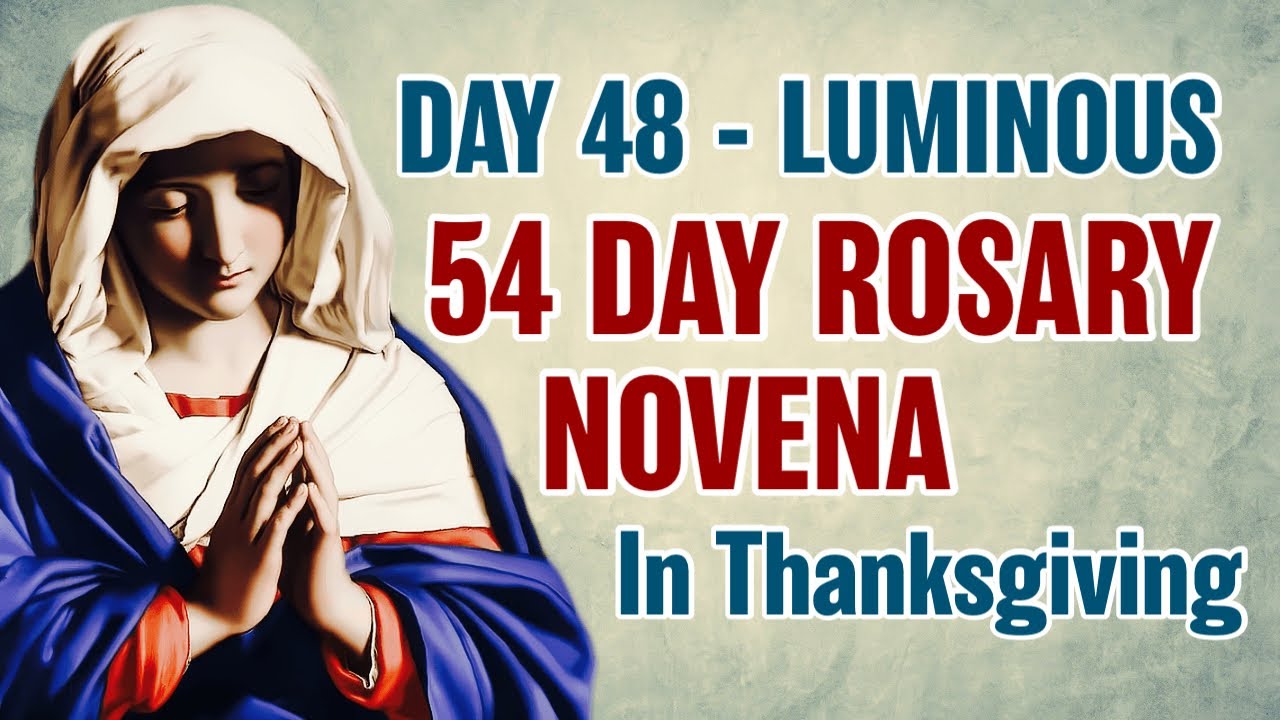 54-дневная Новена Розария, день 48 💛Светлые Тайны