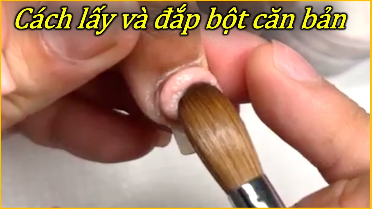 Cách lấy nước đắp bột căn bản -- Phong Tran Art