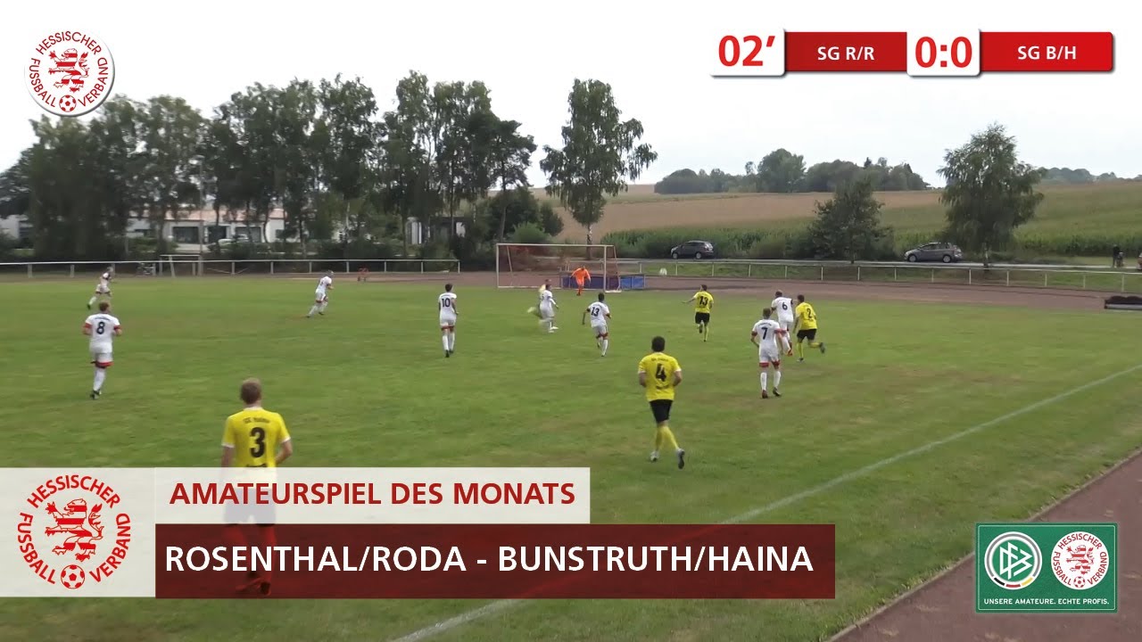 Amateurspiel des Monats | September 2019 | SG Rosenthal/Roda vs. SG Bunstruth/Haina