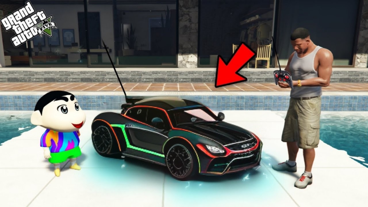 FRANKLIN TOUCH ANYTHING BECOME GOLD || EVERYTHING IS FREE IN GTA 5