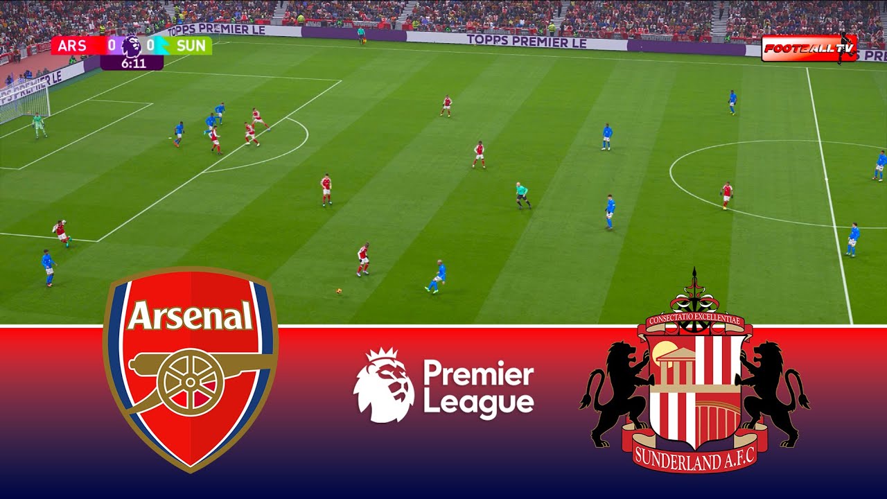 Arsenal vs Sunderland - English Premier League 2026 | Full Match All Goals | Pes 21 Gameplay