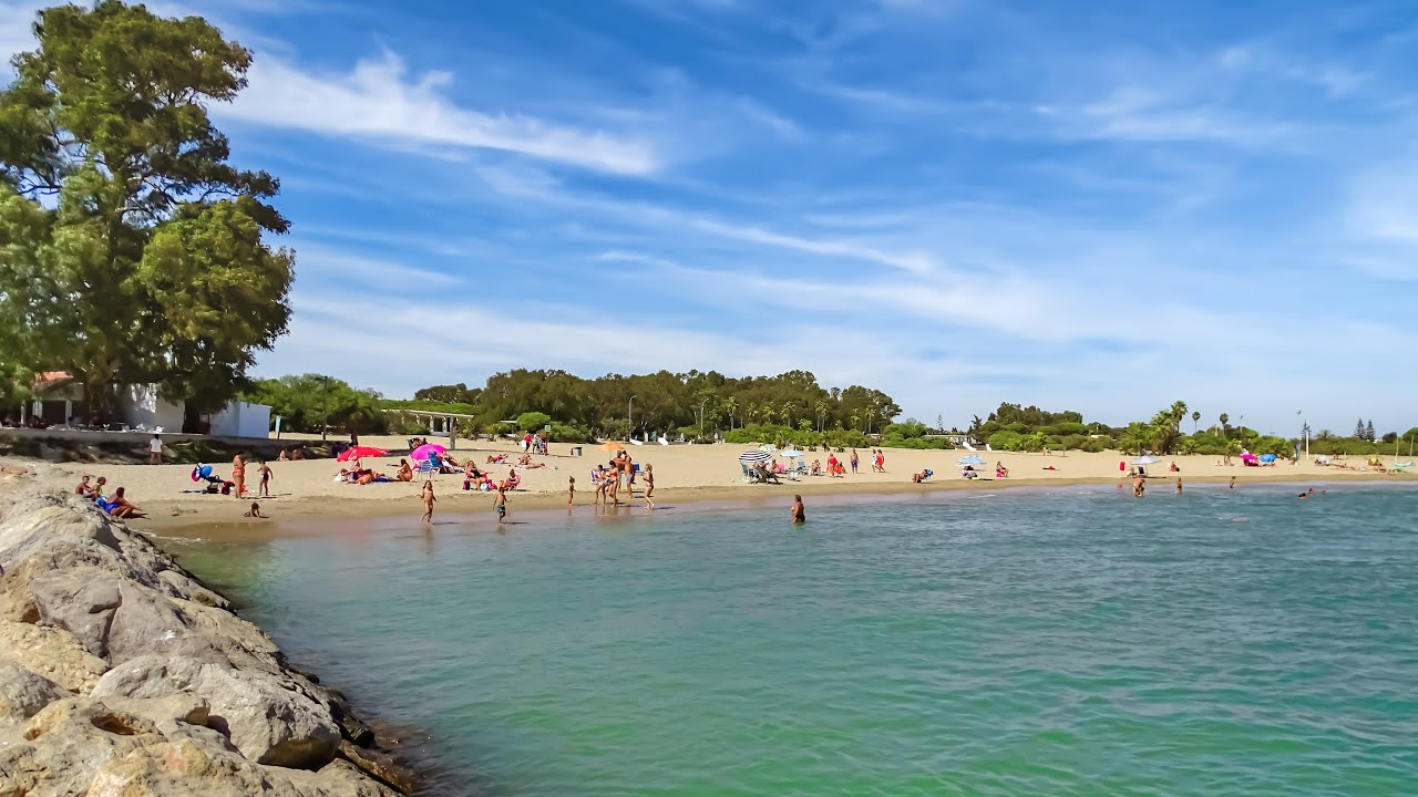 Playa la Puntilla en el Puerto de Santa María, Cádiz