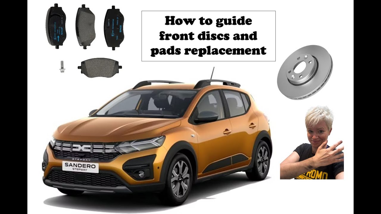Dacia Sandero Stepway Mk3 III Front Brake Discs and Pads Replacement FULL INSTRUCTIONS