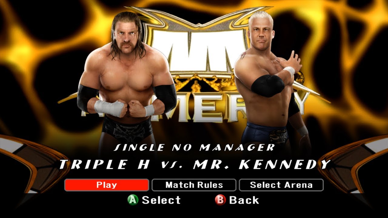 WWE SmackDown vs. RAW 2008 - Triple H vs. Mr. Kenendy