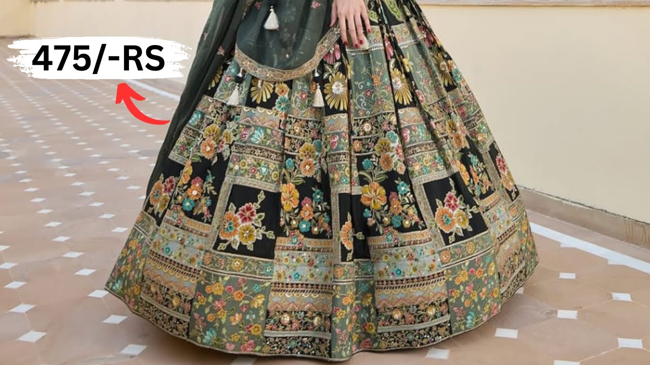 Biggest Lehenga Factory Surat | Lehenga Only 75 /- | Latest Lehenga Design। Wholesale Lehenga Market