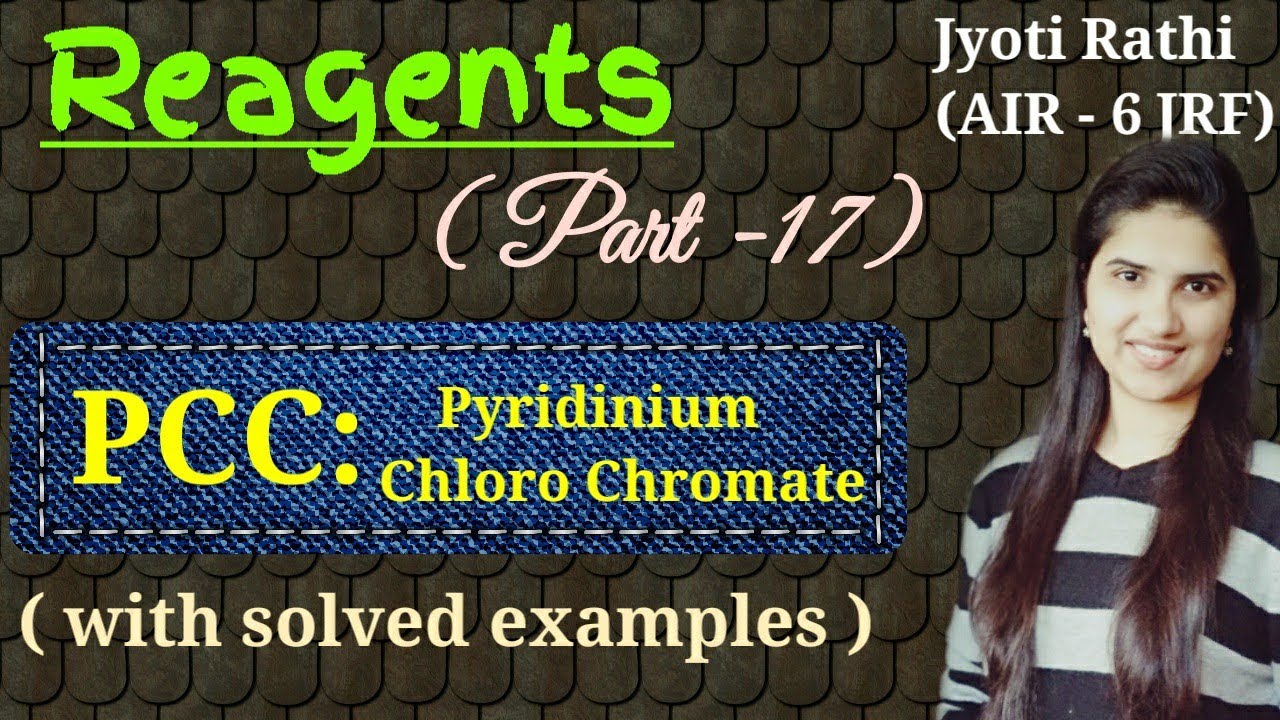 PCC oxidation of alcohols|Oxidation Mechanism|PCC oxidising agent|Primary secondary tertiary alcohol