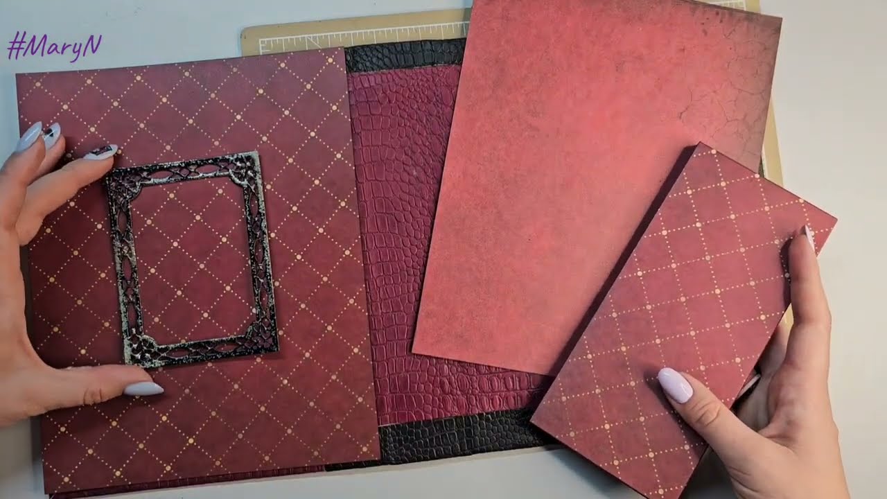 Биндер своими руками на кольцевом механизме /I created binder for photocards