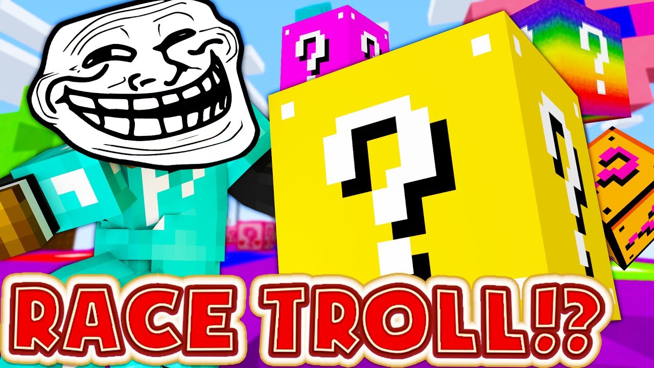 PRANKING EACHOTHER WITH WORLD EDIT - MINECRAFT LUCKY BLOCK RACE | JeromeASF