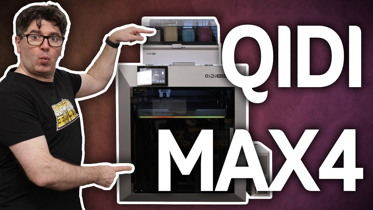 Qidi Max 4, une imprimante 3D quasi industrielle... et abordable !