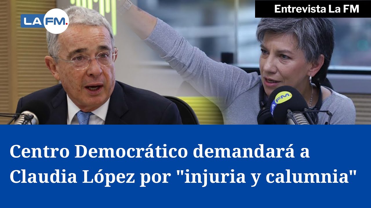 Claudia López será demandada por el Centro Democrático por 