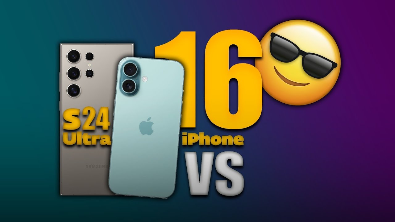 مقایسه آیفون ۱۶ و اس ۲۴ اولترا / iPhone 16 V's S24 ultra ⚔️🔥