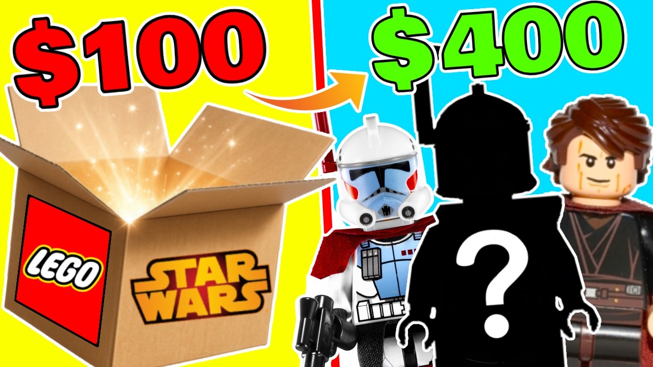 Zaryzykowałem 100 dolar&oacute;w kupując zestaw minifigurek LEGO Star Wars&hellip;