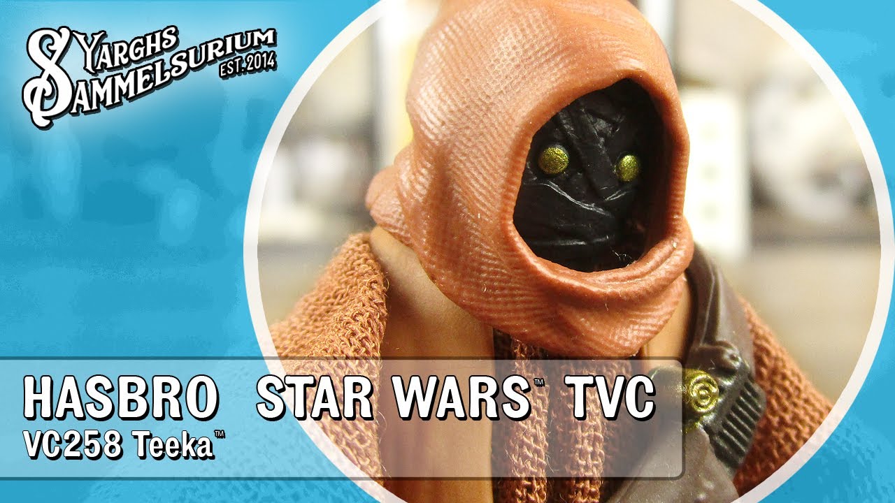 🌌 HASBRO Star Wars TVC - Teeka - Vintage Collection - unboxing Review deutsch