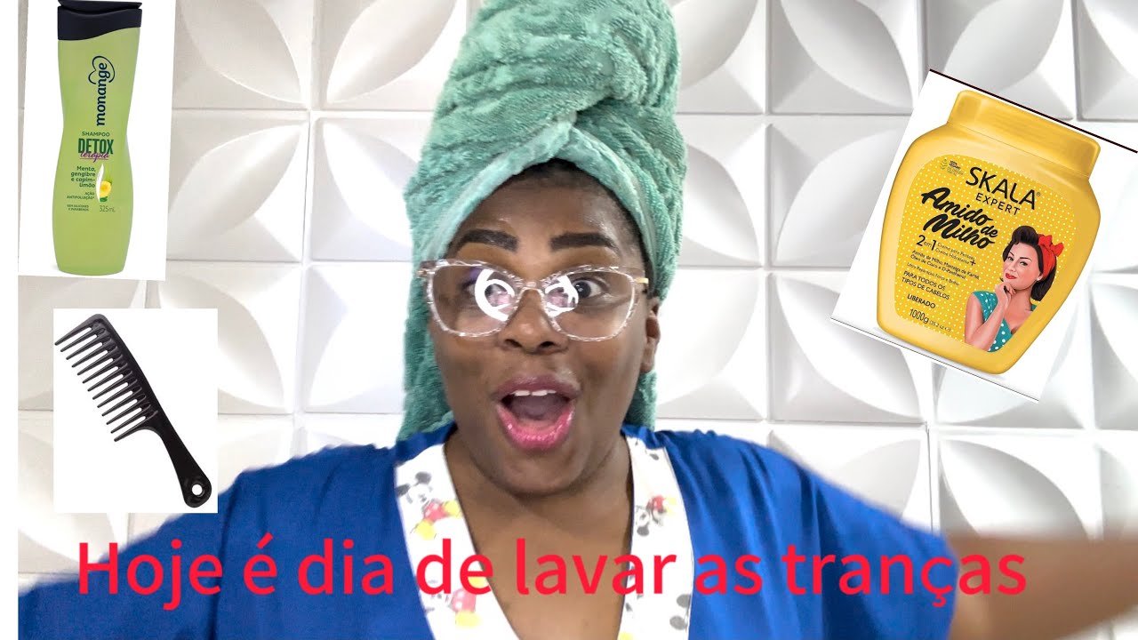 Como lavar suas tranças#french#curl #Brainds