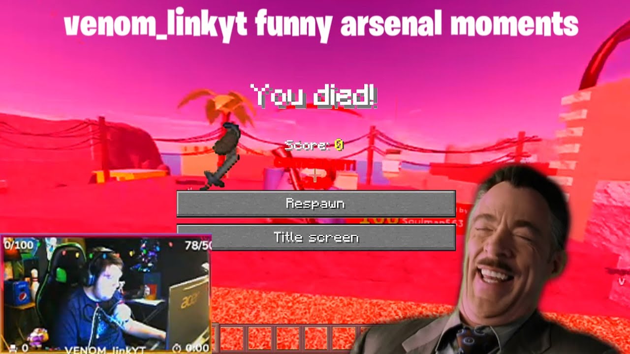 venom_linkyt funny arsenal moments(roblox arsenal)