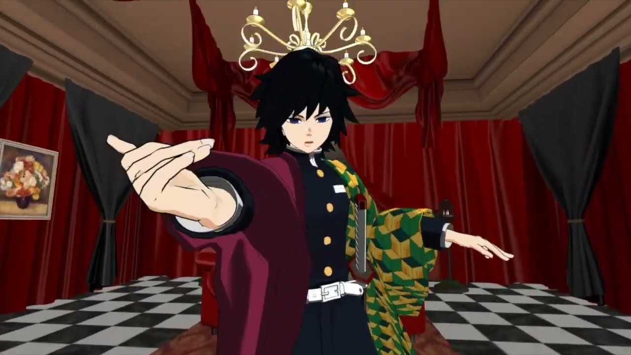 【鬼滅のMMD】神っぽいな【冨岡義勇】