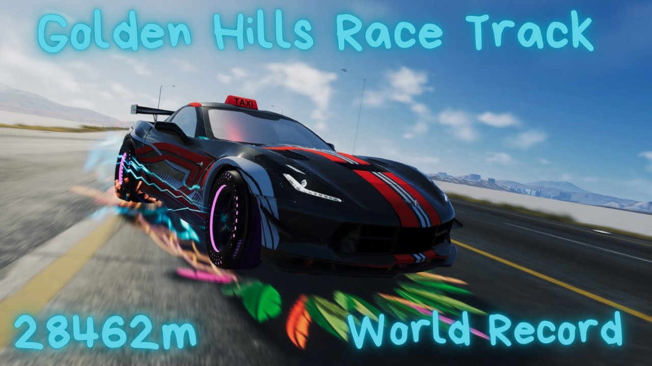 The Crew 2 | Golden Hills Race Track Escape [28462m - World Record -