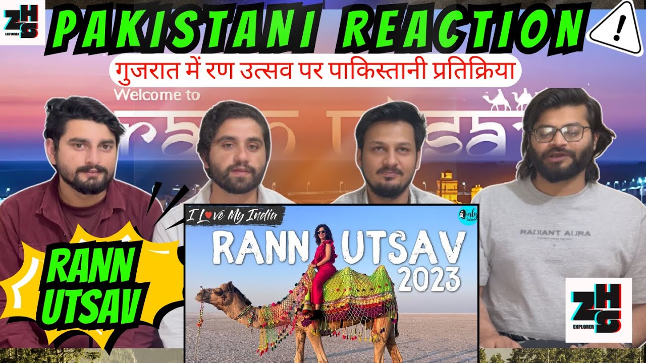 PAKISTANI Reaction on RANN UTSAV GUJRAT - गुजरात में रण उत्सव पर पाकिस्तानी प्रतिक्रिया #rannutsav
