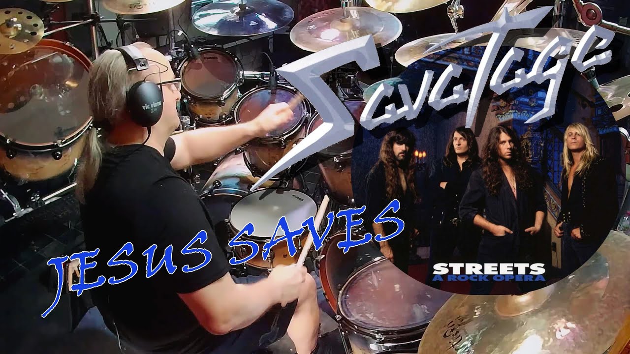 Savatage - Jesus saves | alternate drum cover | Thomen Stauch @ThomenDrumChamber