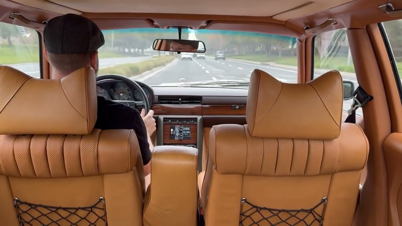 Single-family Owned 1979 Mercedes-Benz 450SEL Driving