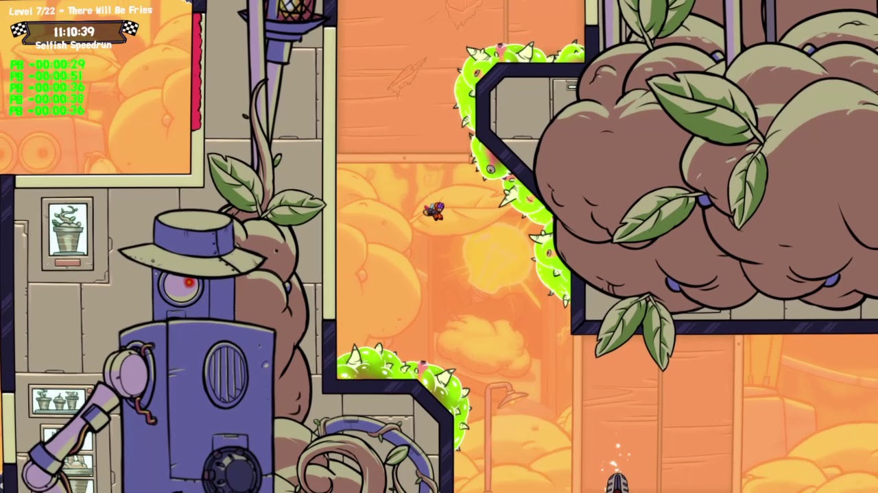 Splasher (PS4)  - Selfish Speedrun, (Ninja Runner & Platinum Medal)