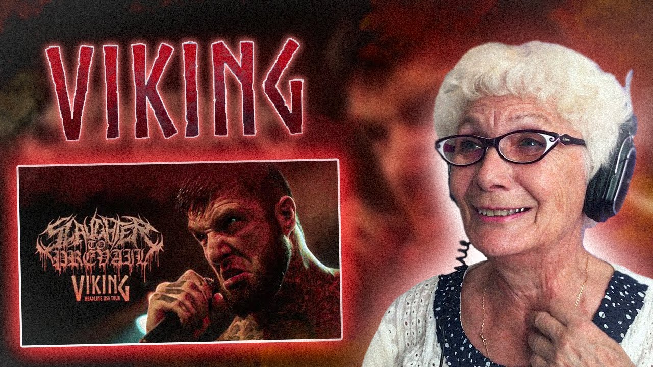 Slaughter to Prevail - VIKING | РЕАКЦИЯ БАБУШКИ ХЕЙТЕР | REACTION GRANDMA HATER @AlexTerrible