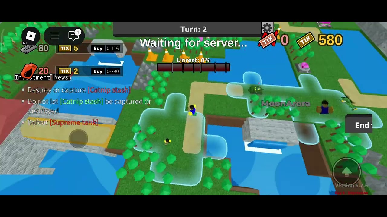 Roblox Noobs in Combat Nekoland rigged in 6 turns(wr)