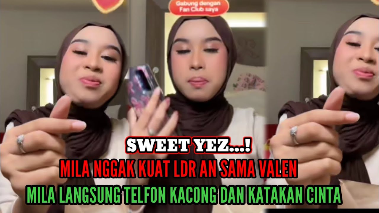 MILA NGGAK KUAT LDR AN LANGSUNG TELFON KACONG