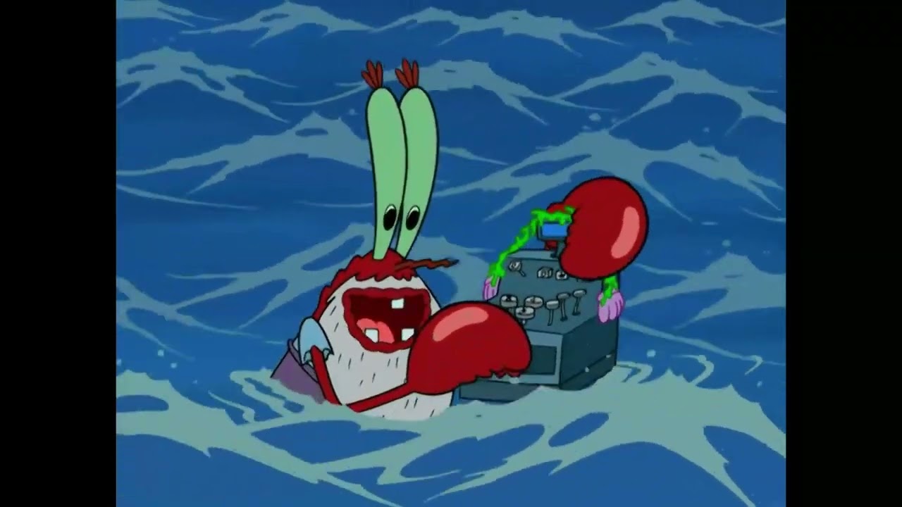 Mr. Krabs Swimming with Cashie for 10 Hours