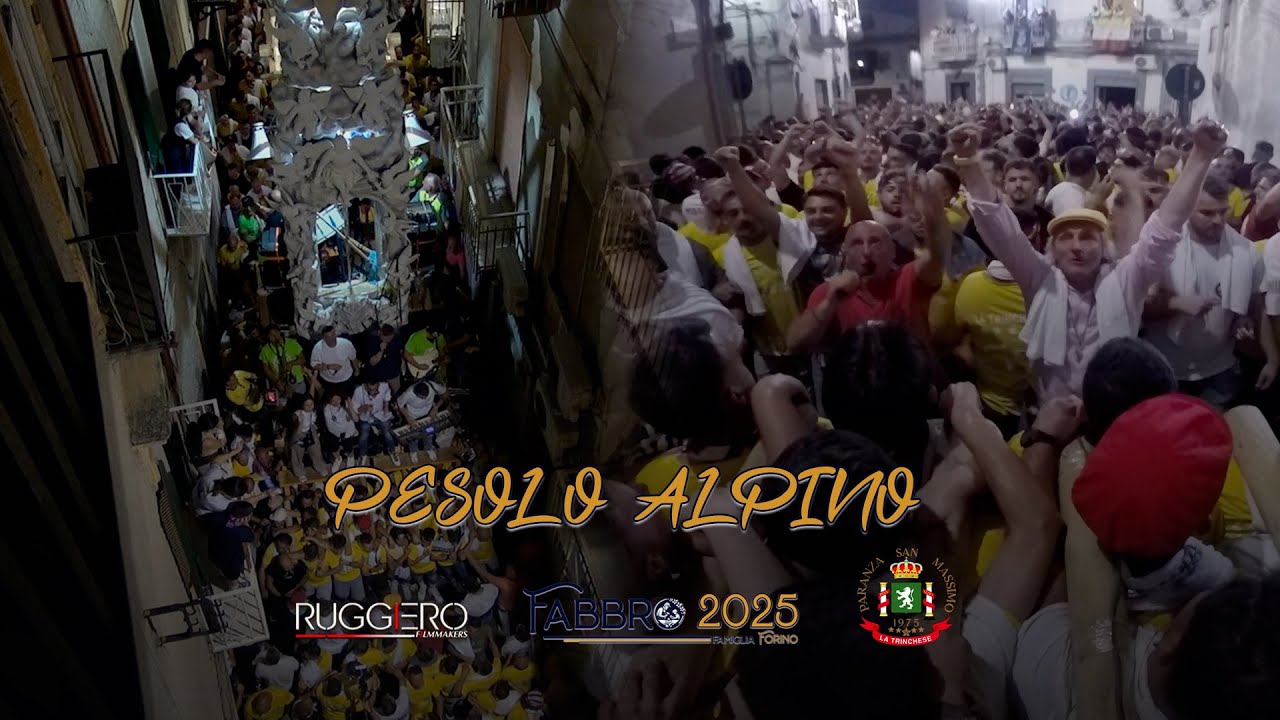 PESOLO ALPINO - FABBRO 2025 FAM. FORINO - PARANZA SAN MASSIMO TRINCHESE 🇺🇸 👑