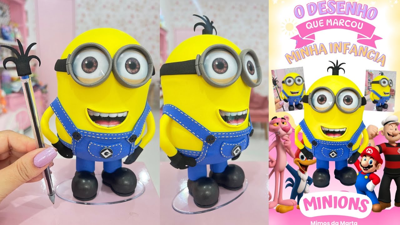 Caneta Minions de Eva | Parte 2