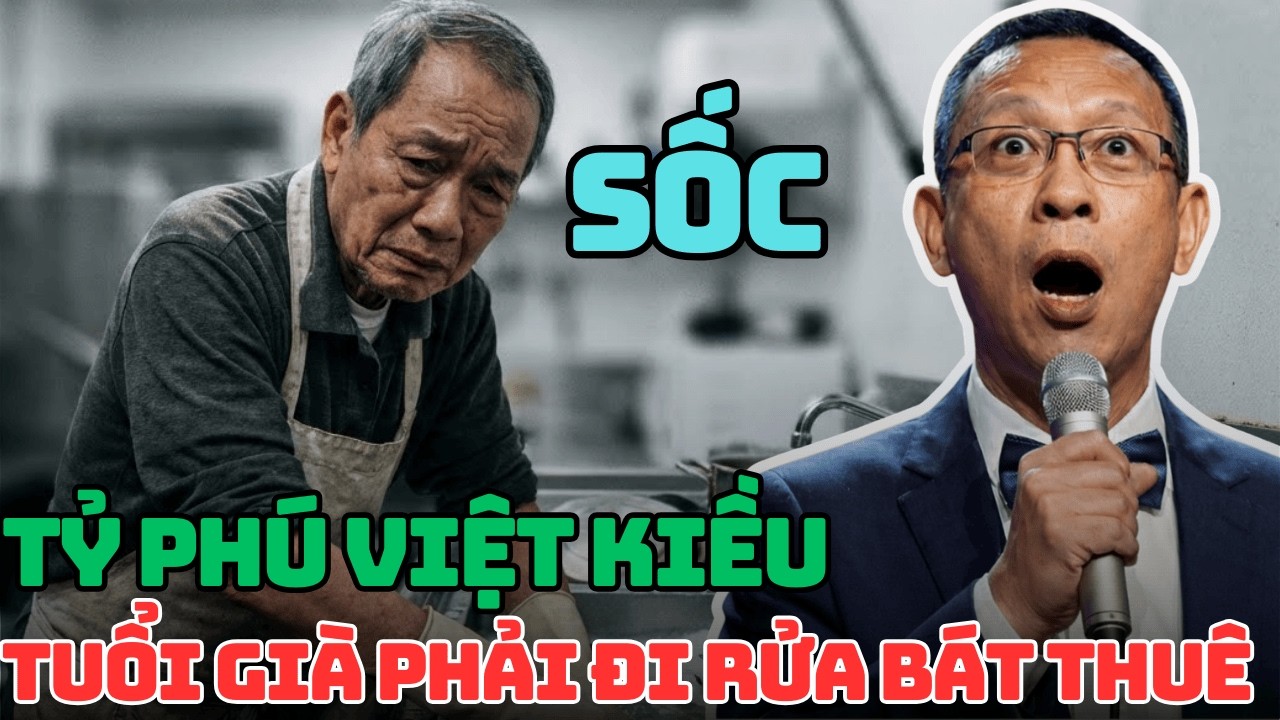 TÂM SỰ CÙNG VĂN SÂM: Tỷ Phú Việt Kiều Mất Sạch Gia Tài, Tuổi Già Rửa Bát Trong Nước Mắt
