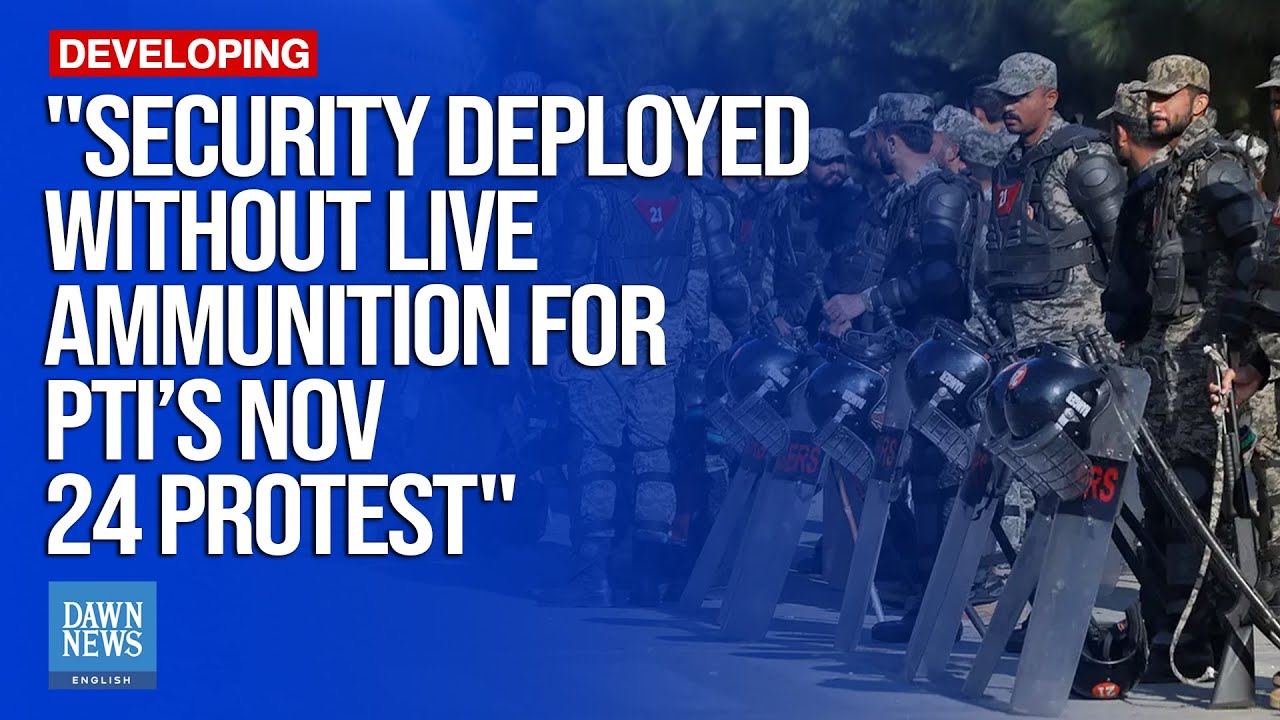 Security Personnel Were Deployed Without Live Ammunition For PTI&rsquo;s Nov 24 Protest: Interior Ministry