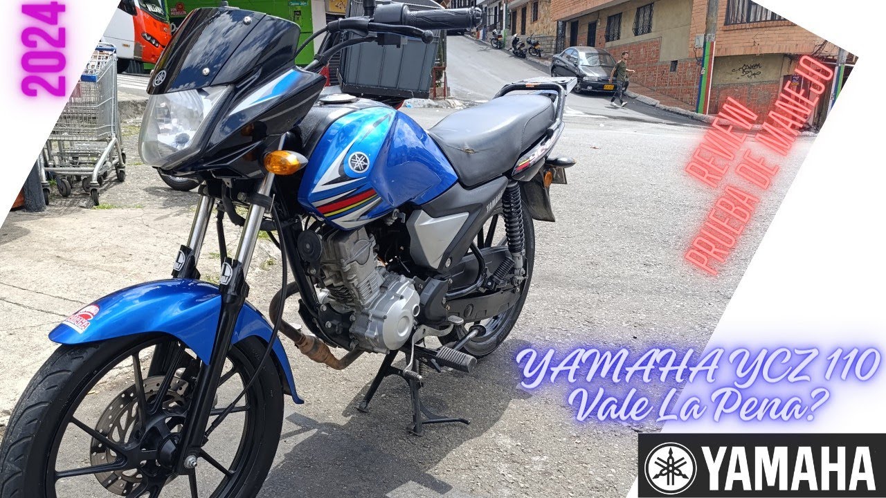 ❤️‍🔥Yamaha YCZ 110😎Vale la pena para Este 2024?Ficha técnica y Pruebas de manejo❤️‍🔥