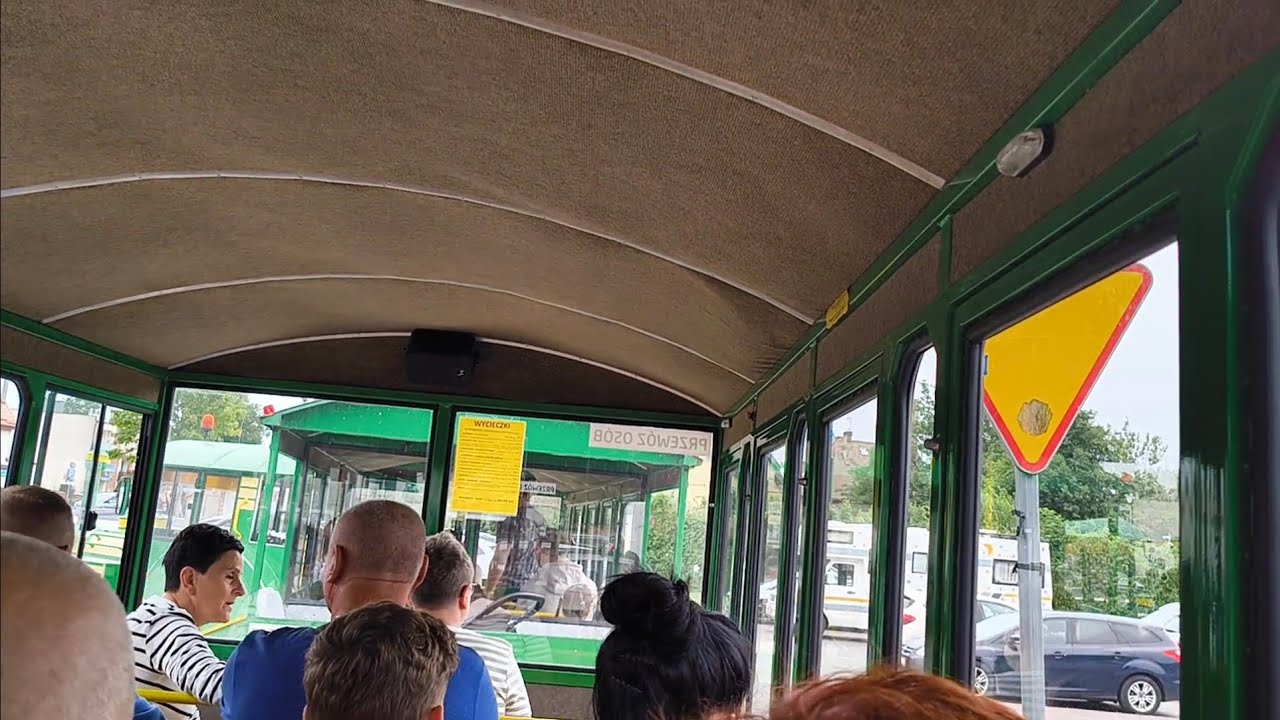 Jazda kolejką turystyczną trasa Mielno-Łazy Bryza Express
