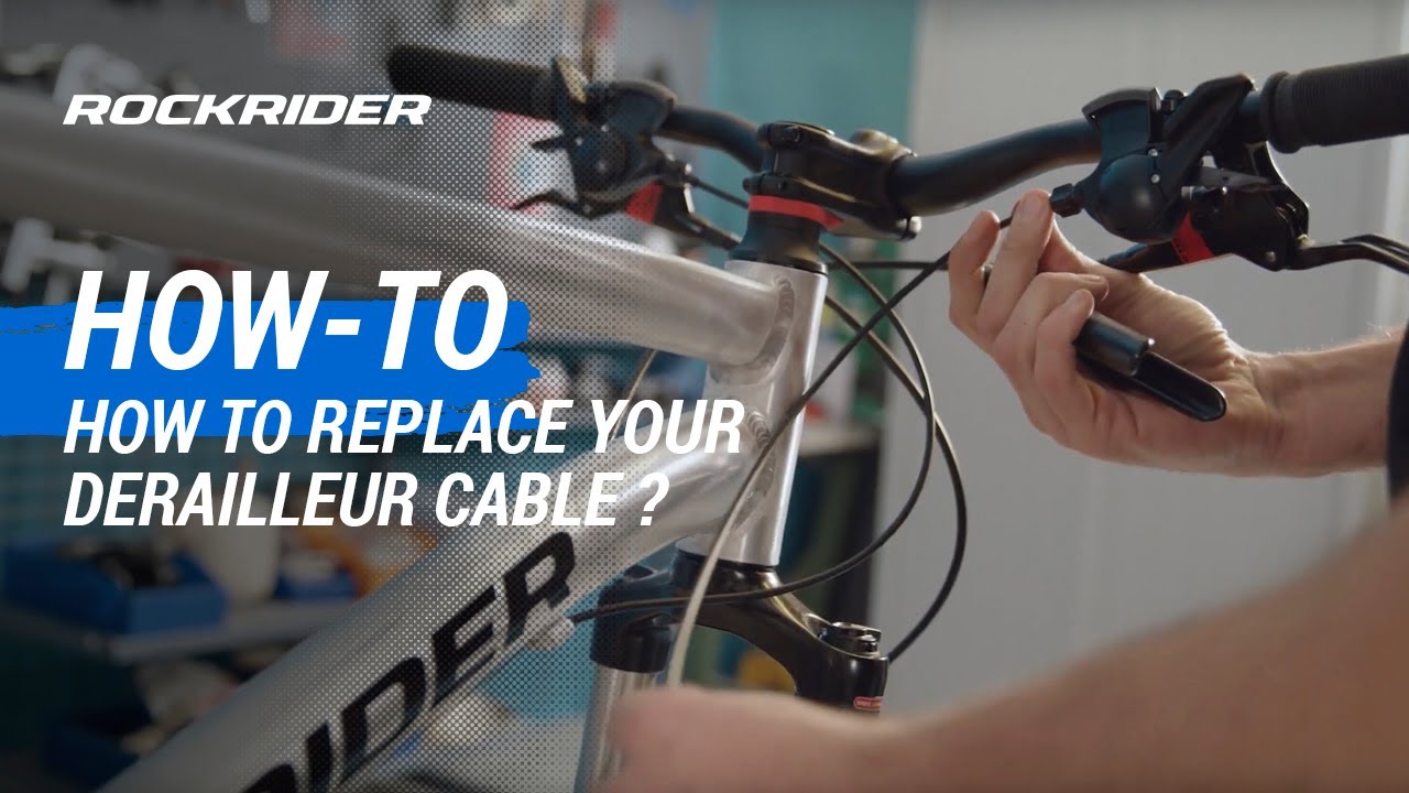 TUTO 🔧 How to replace your derailleur cable? By ROCKRIDER