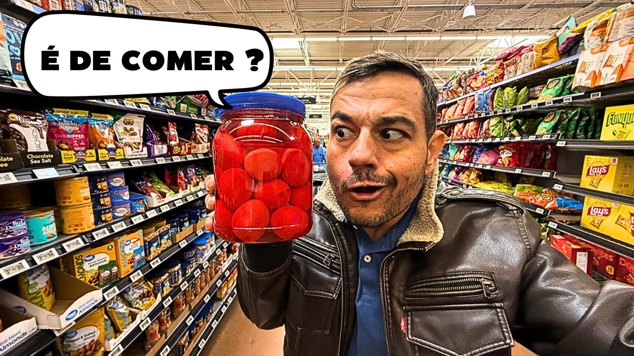 COMIDAS ESTRANHAS VENDIDA NO WALMART DOS EUA 